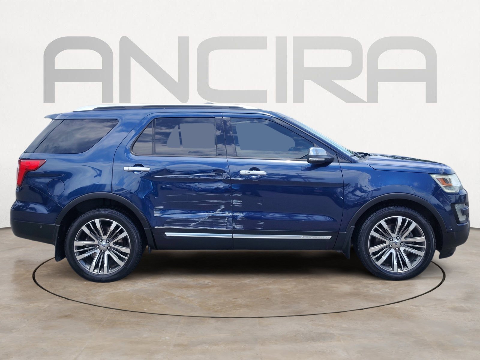Used 2017 Blue Jeans Metallic Ford Platinum image 14