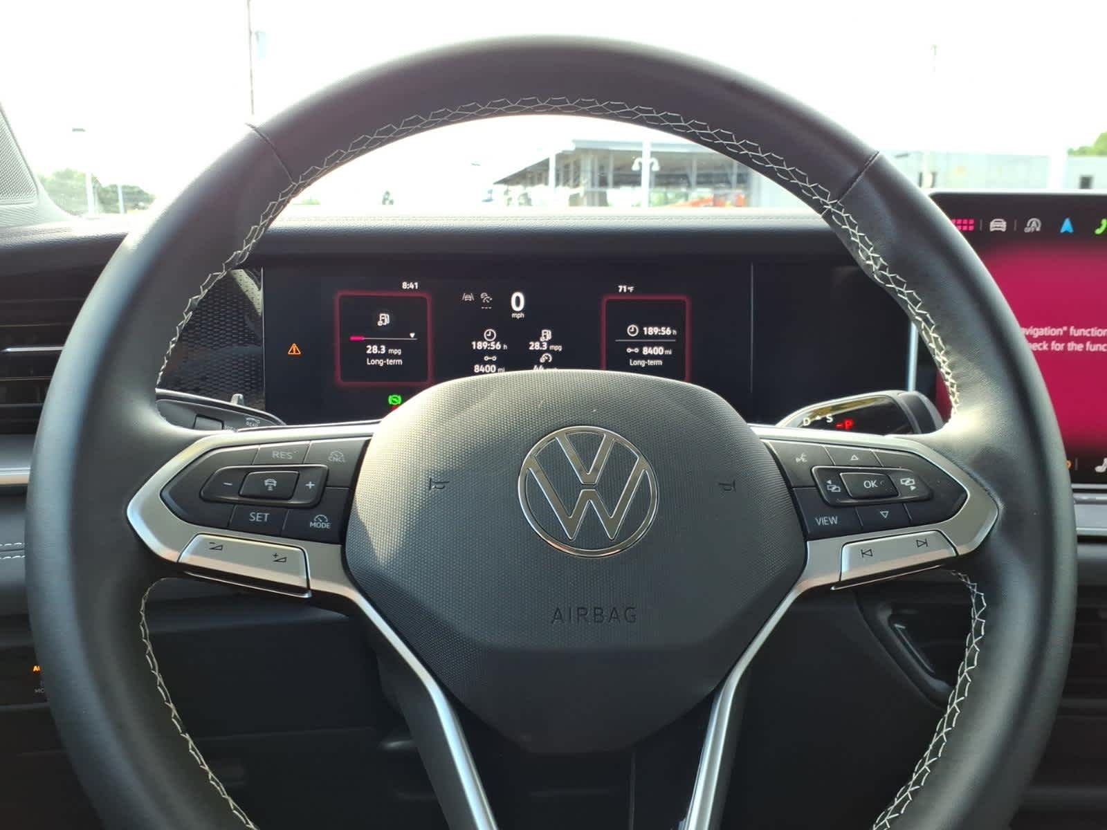 Certified Used 2025 Deep Black Pearl Volkswagen SE image 24