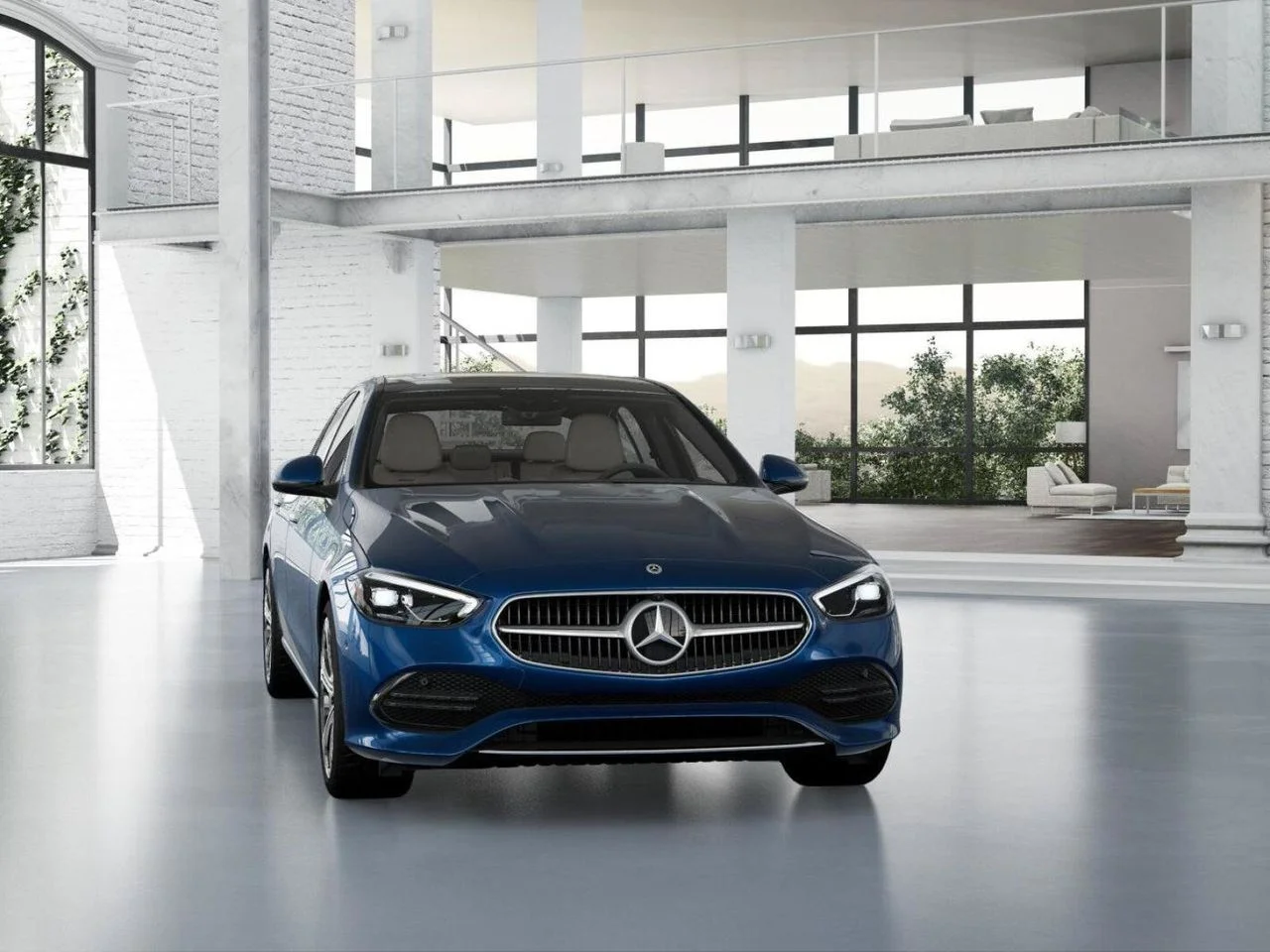 New 2026 Starling Blue Metallic Mercedes-Benz C 300 image 8