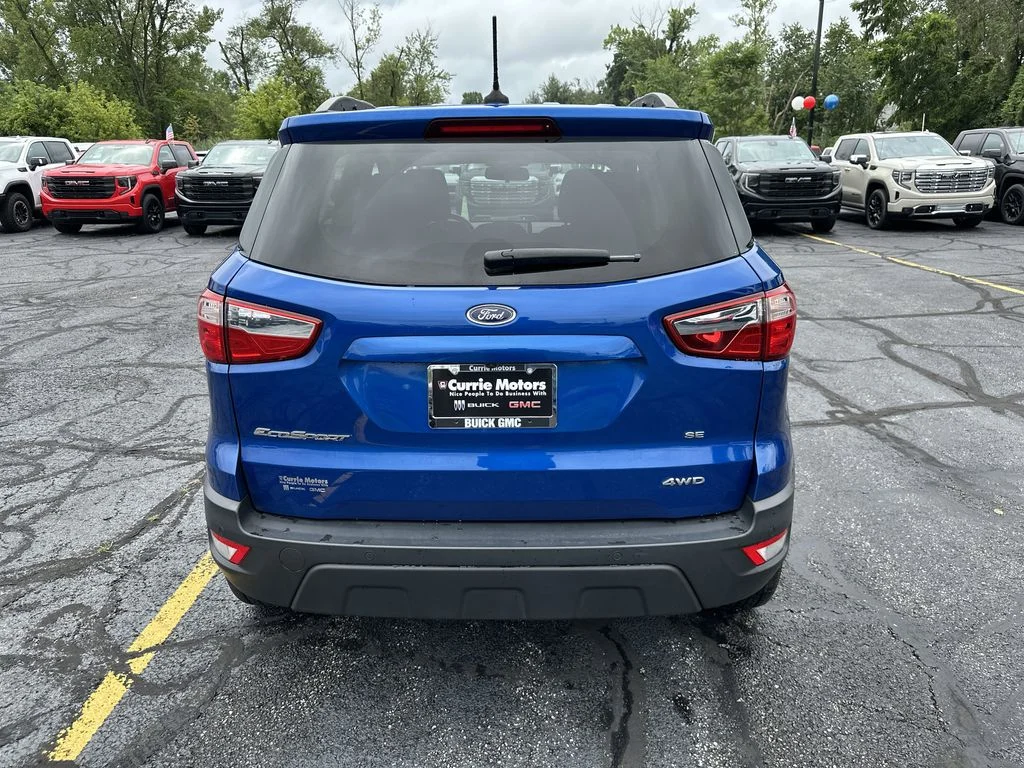 Used 2021 Blue Ford SE image 7
