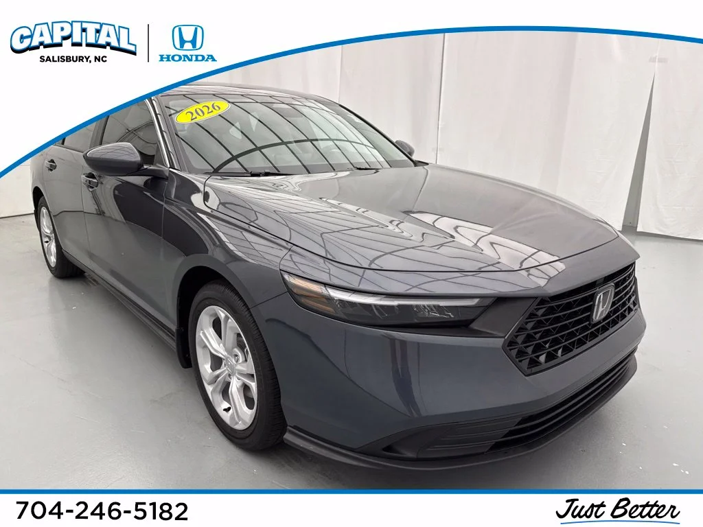 New 2026 Meteorite Gray Metallic Honda LX image 1
