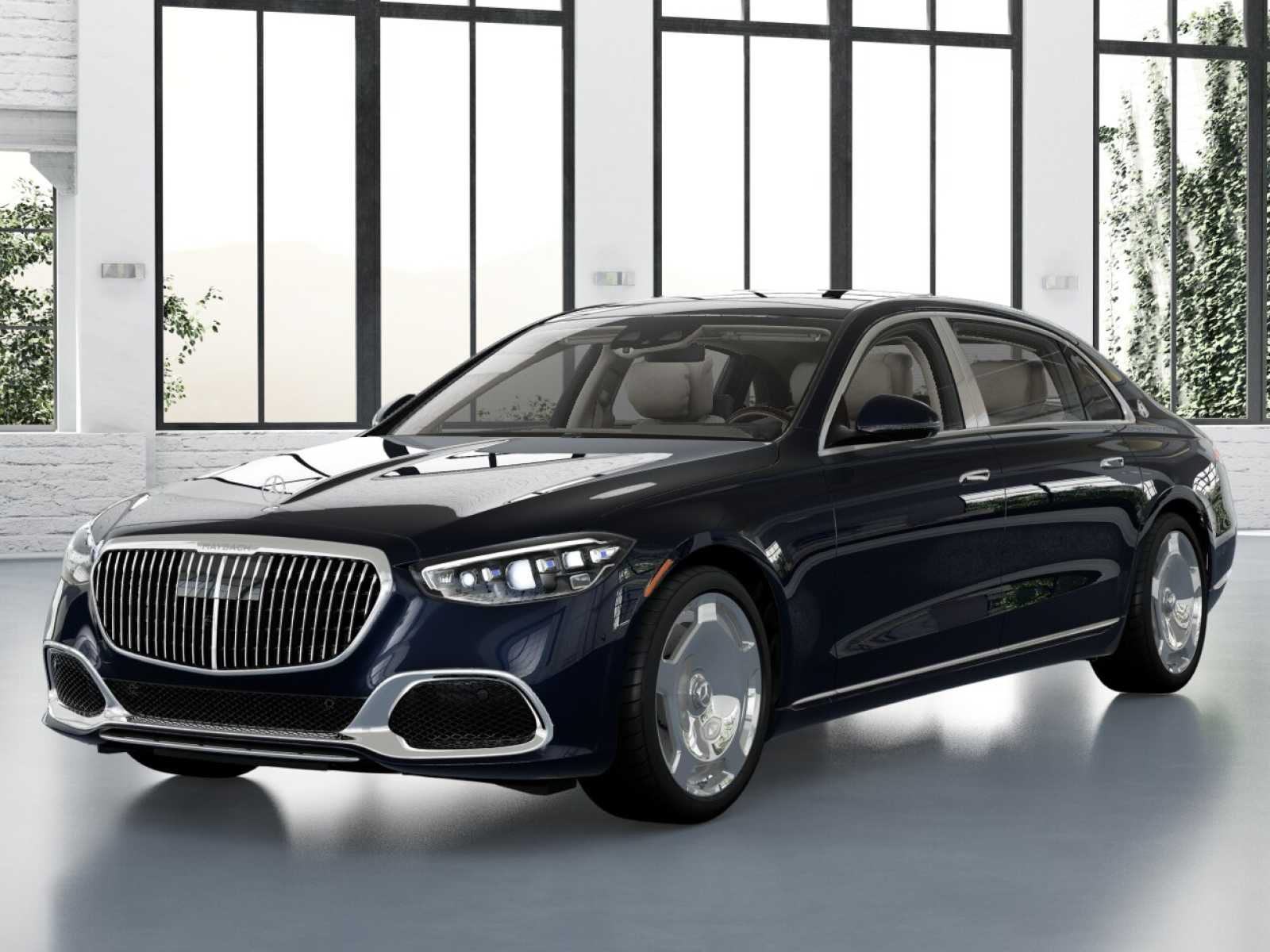 New 2026 Nautical Blue Metallic Mercedes-Benz Maybach S 580 image 1