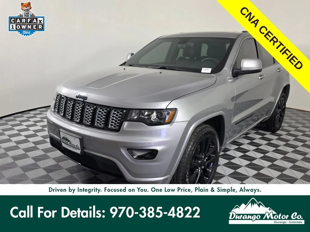 Used 2017 Silver Jeep Altitude image 1
