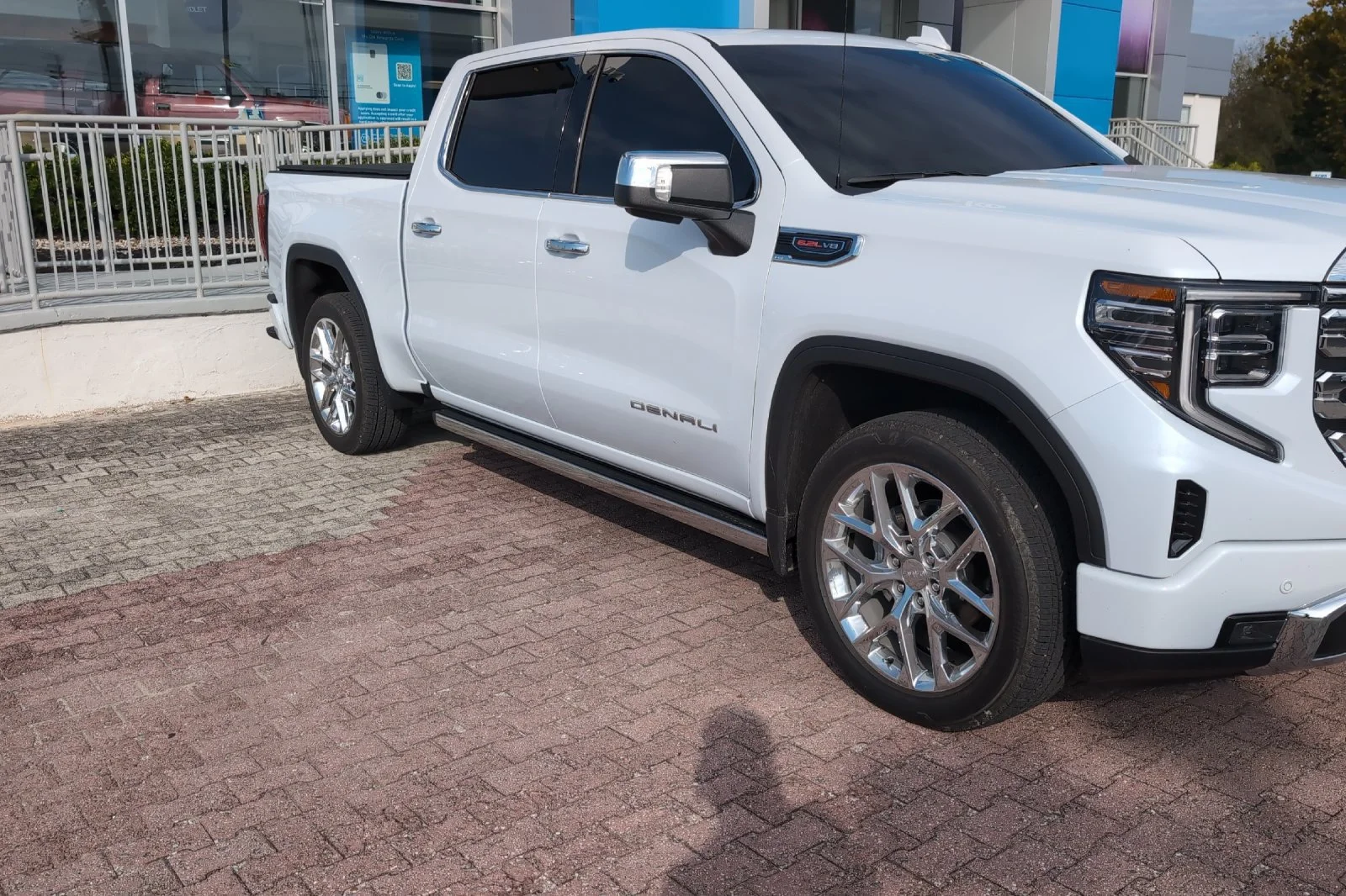 Used 2026 Glacier White Tricoat GMC Denali image 2
