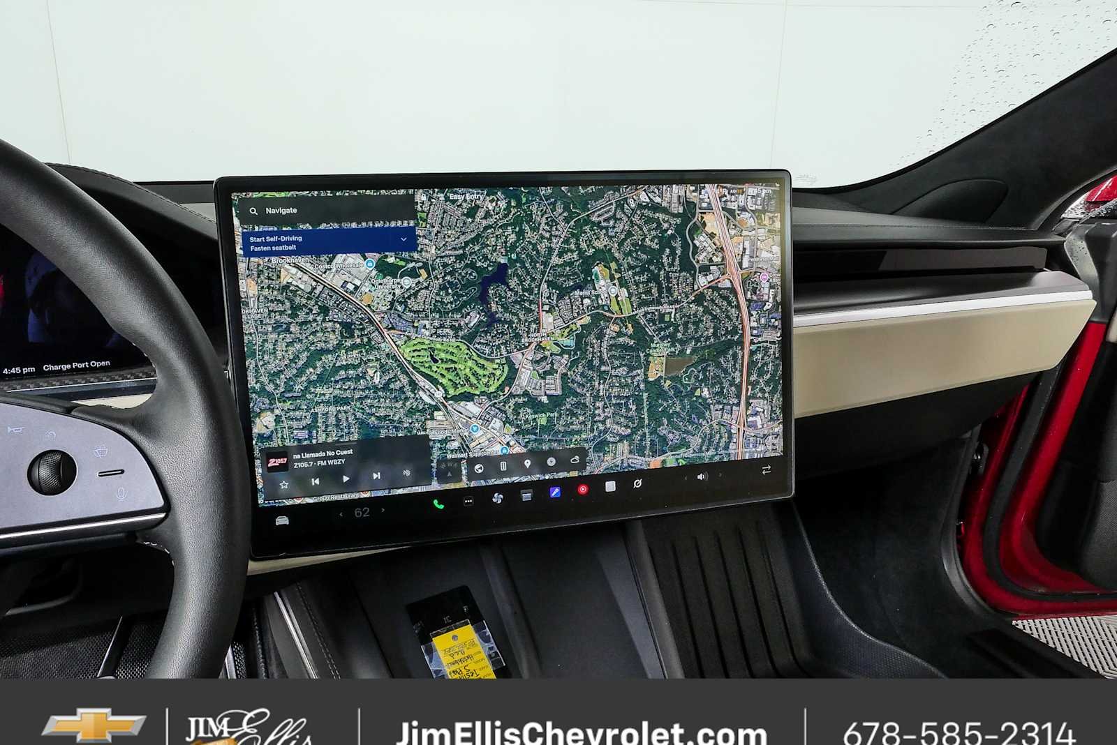 Used 2023 Red Tesla Plaid Tri Motor All-Wheel Drive image 12