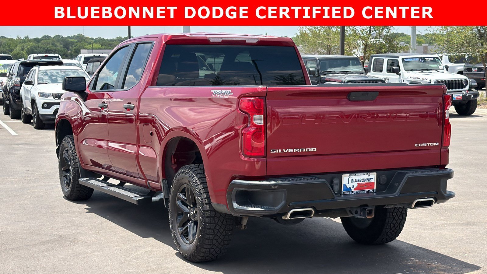 Certified Used 2019 Cajun Red Tintcoat Chevrolet Custom Trail Boss image 7