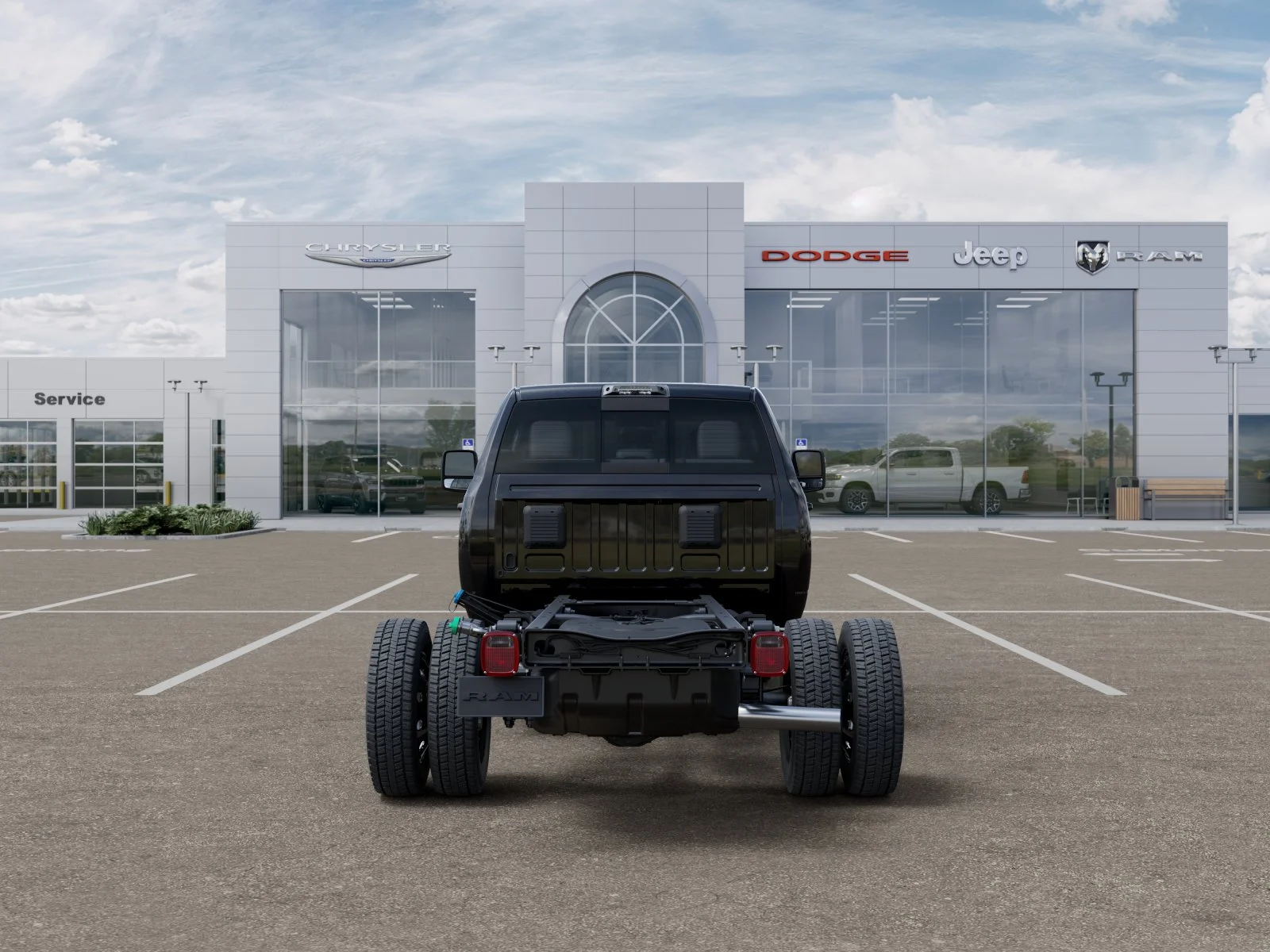 New 2026 Diamond Black Crystal Pearlcoat RAM Laramie image 61