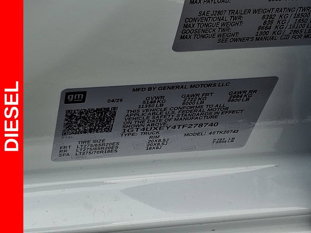 New 2026 Glacier White Tricoat GMC Denali Ultimate image 11