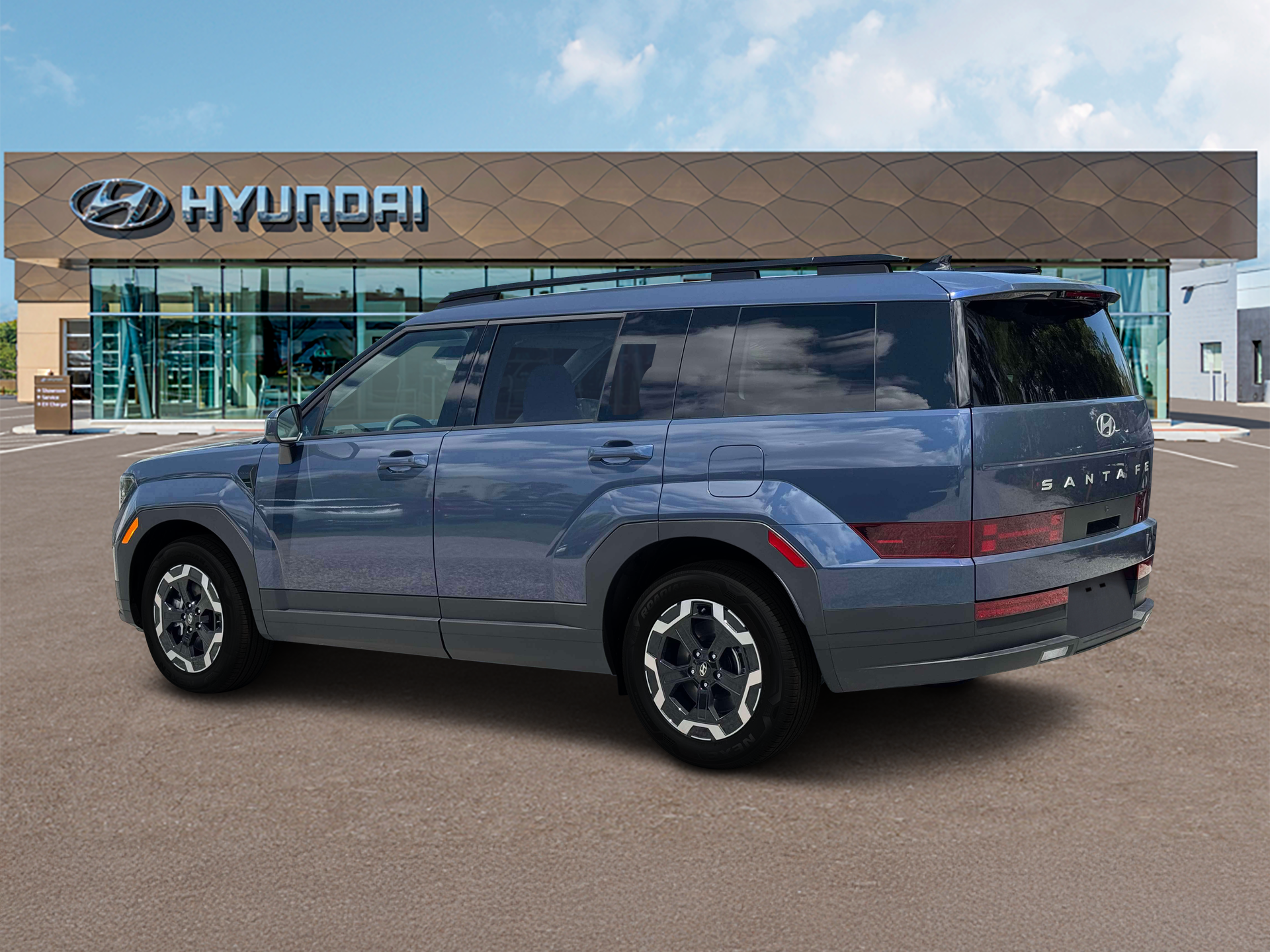 New 2027 Atlantis Blue Hyundai SEL FWD image 4