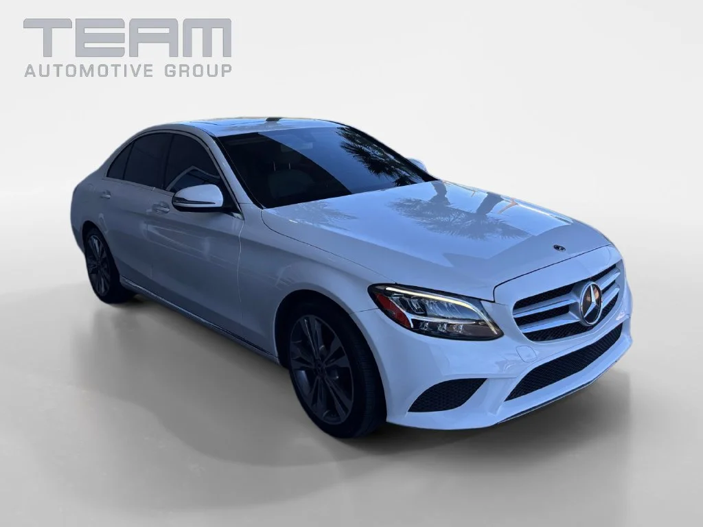 Used 2020 White Mercedes-Benz C 300 image 1