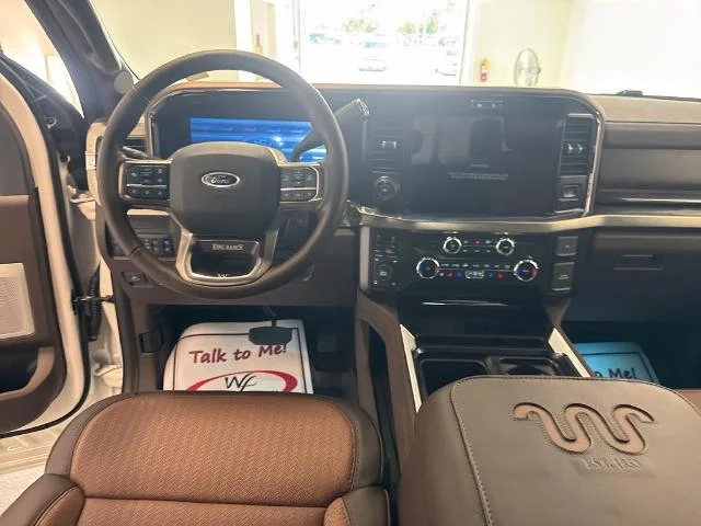 New 2026 Star White Metallic Tri-Coat Ford F-350® King Ranch® image 40
