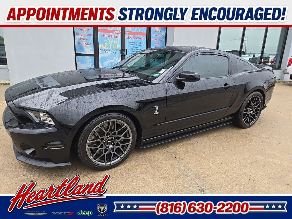 Used 2013 Black Ford Shelby GT500 image 3