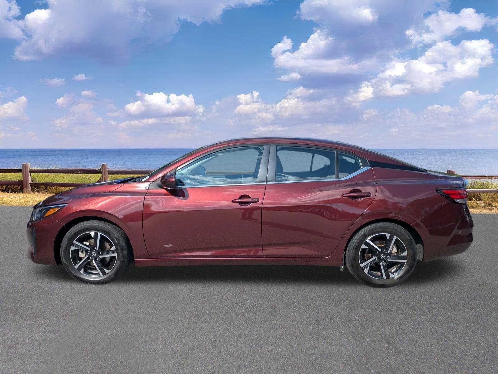 Used 2025 Rosewood Metallic Nissan SV image 5