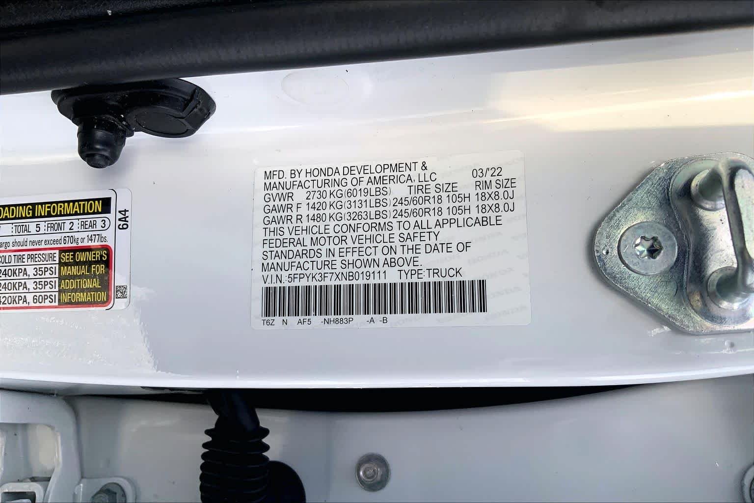 Used 2022 Platinum White Pearl Honda RTL-E image 34