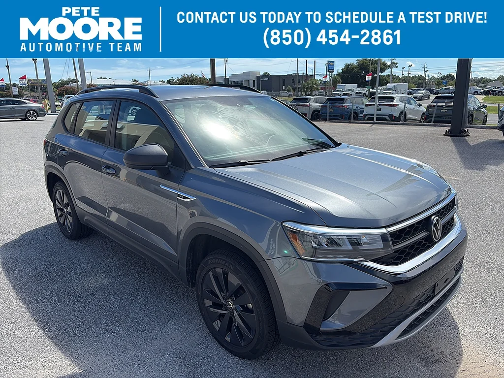 Used 2023 Platinum Gray Metallic Volkswagen S FWD image 1