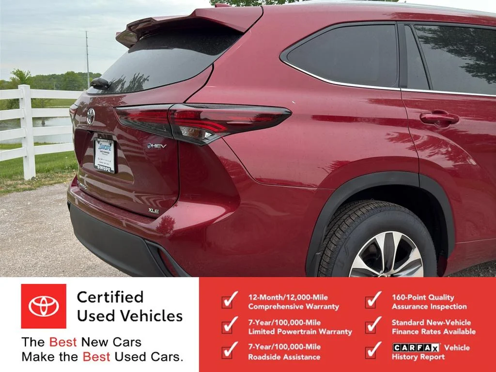 Used 2026 Ruby Flare Pearl Toyota Hybrid XLE image 10