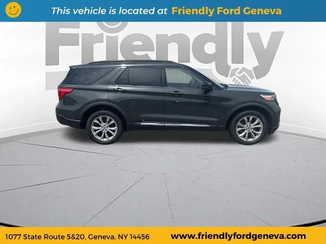 Used 2024 Green Metallic Ford XLT image 4