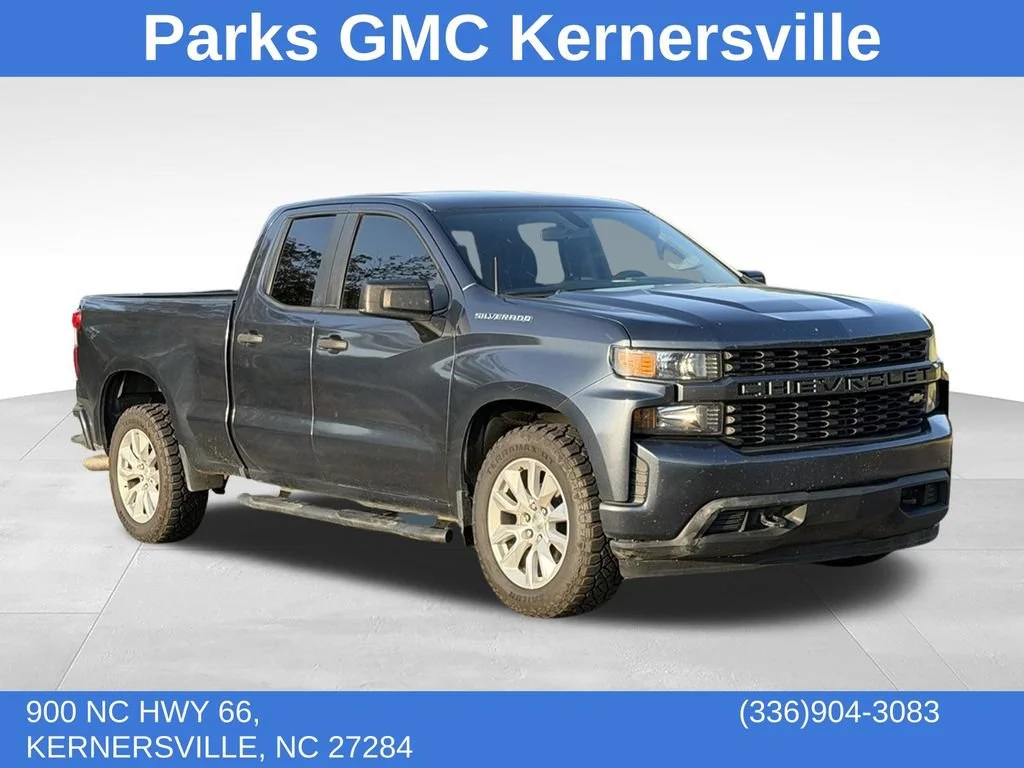 Used 2019 SHADOW GRAY METALLIC Chevrolet Custom image 1