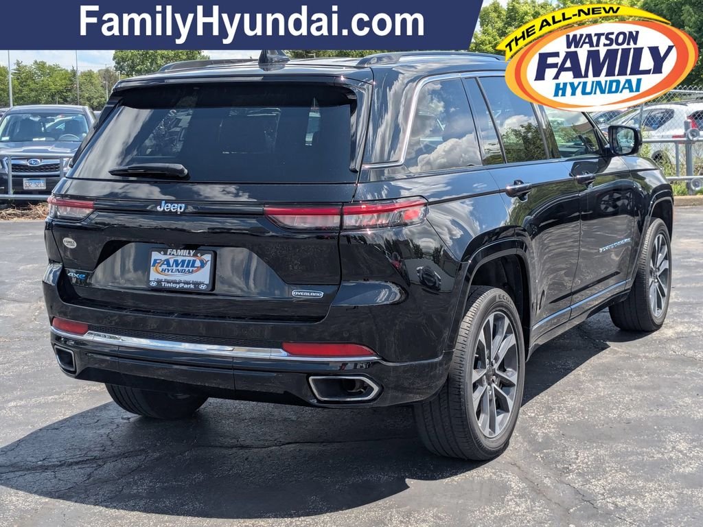 Used 2023 Black Jeep Overland 4xe image 3
