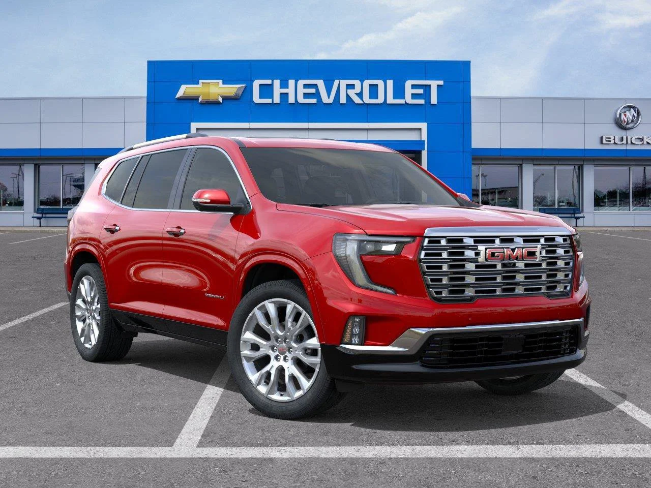 New 2027 Volcanic Red Tintcoat GMC Denali image 7