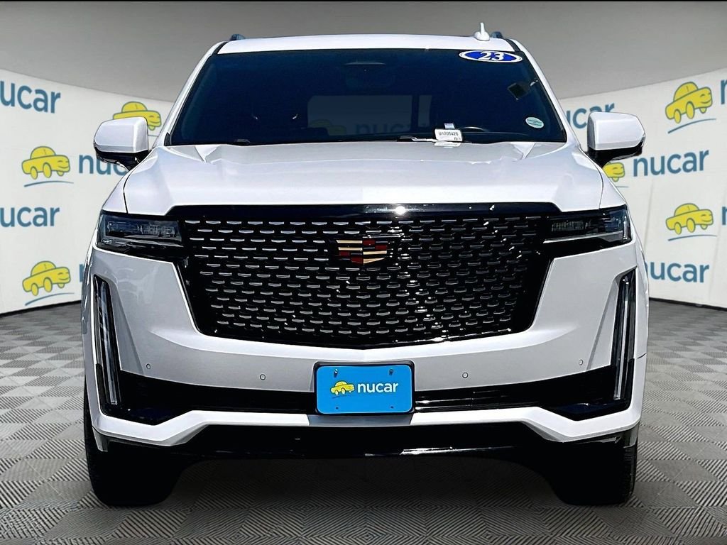 Used 2023 White Cadillac Premium Luxury image 2