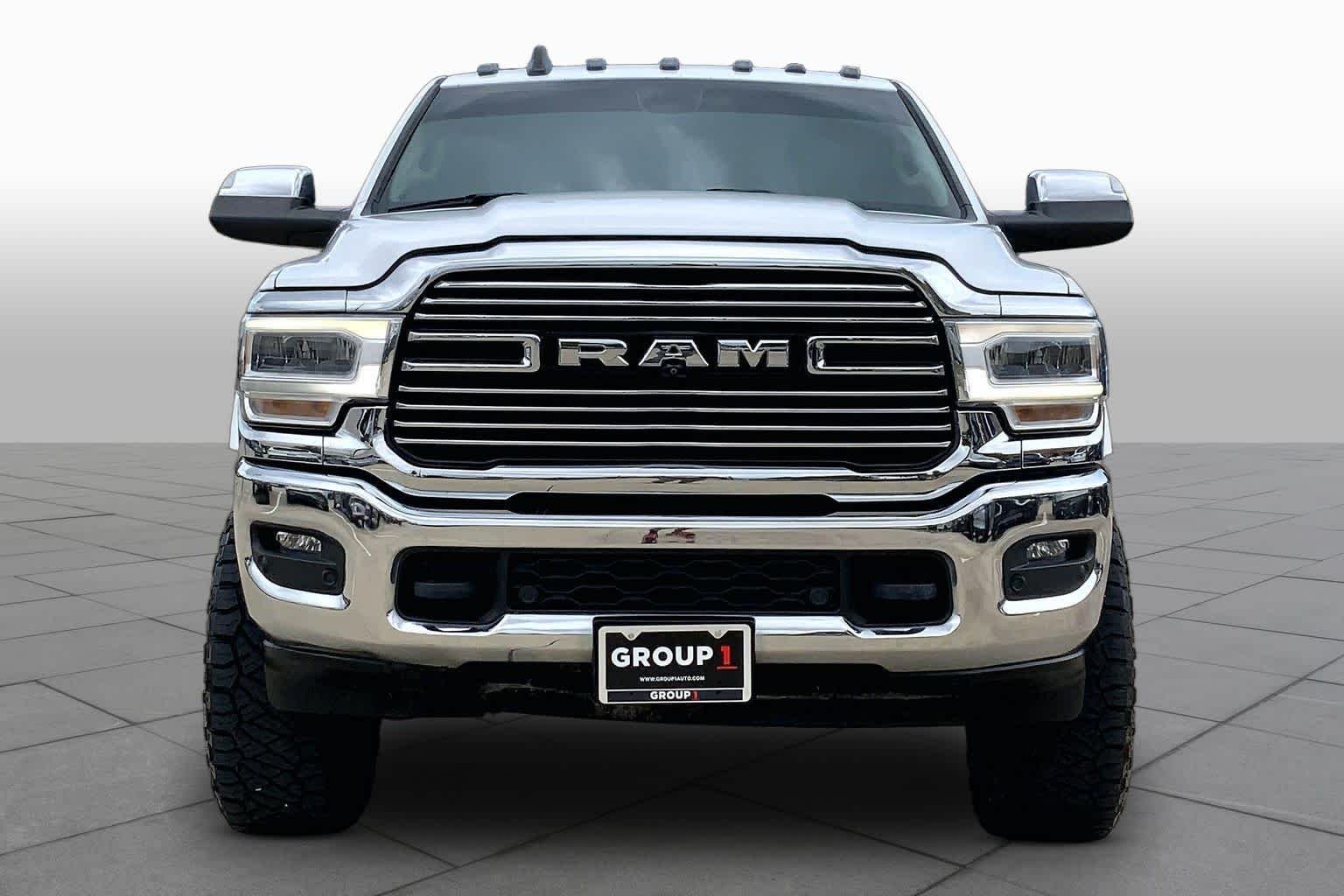 Used 2022 Bright White Clearcoat Ram Laramie image 4