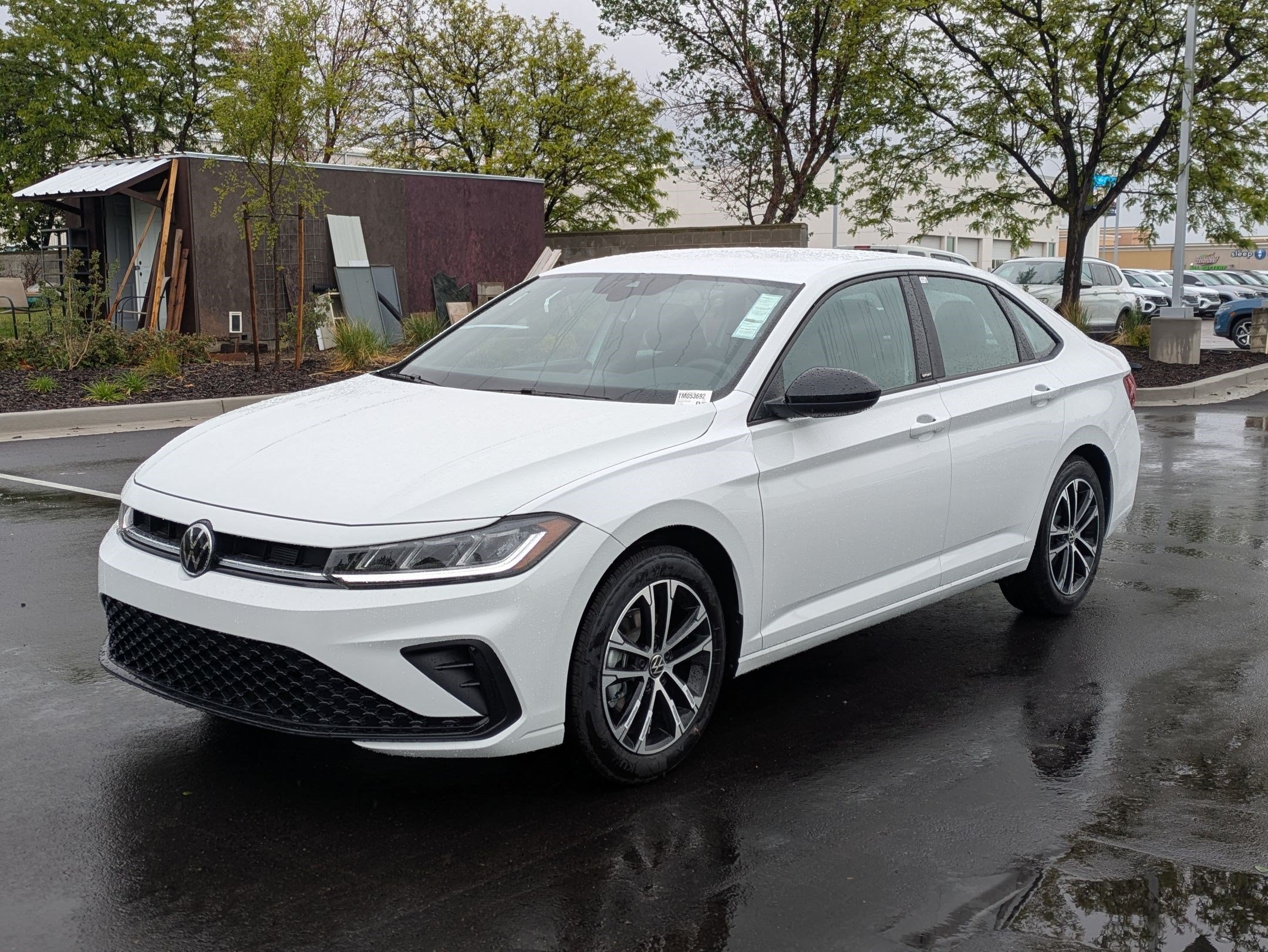 New 2026 Pure White Volkswagen Sport image 8