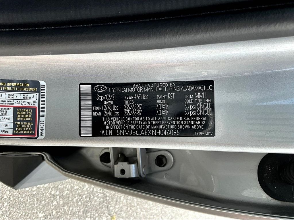 Certified Used 2022 Silver Hyundai SEL image 19