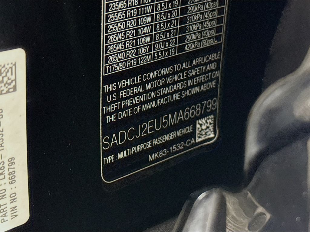 Certified Used 2021 Black Jaguar S image 32