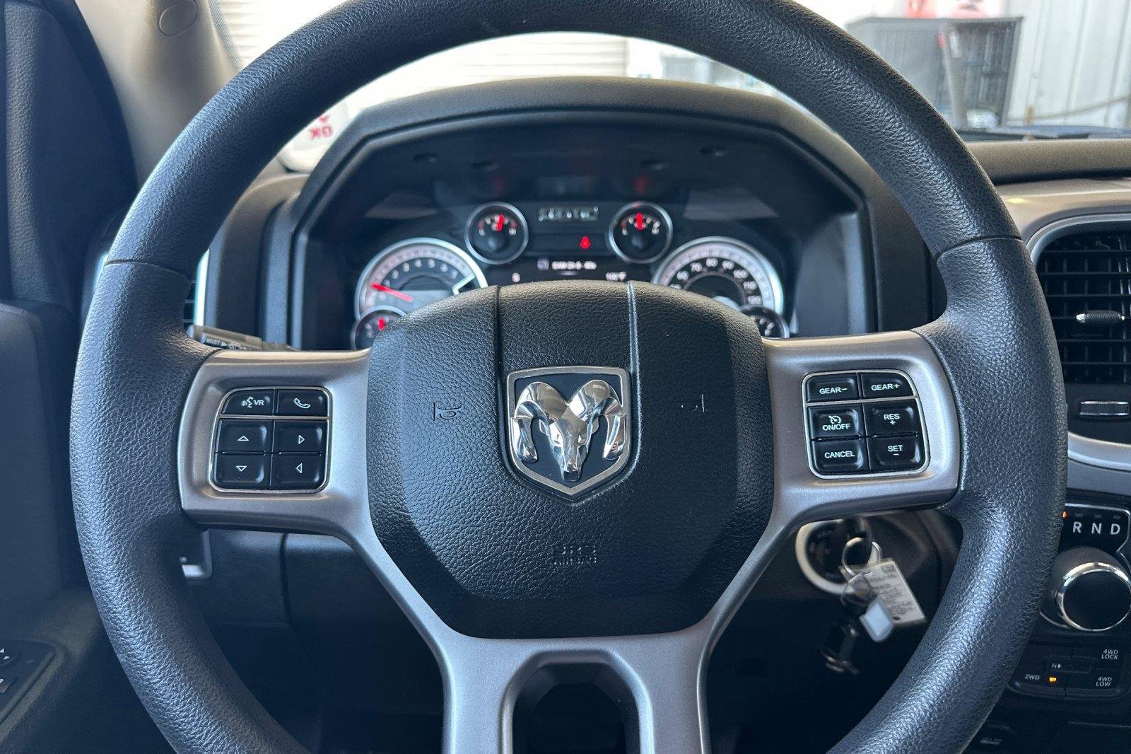 Used 2023 Bright White Clearcoat Ram SLT image 21