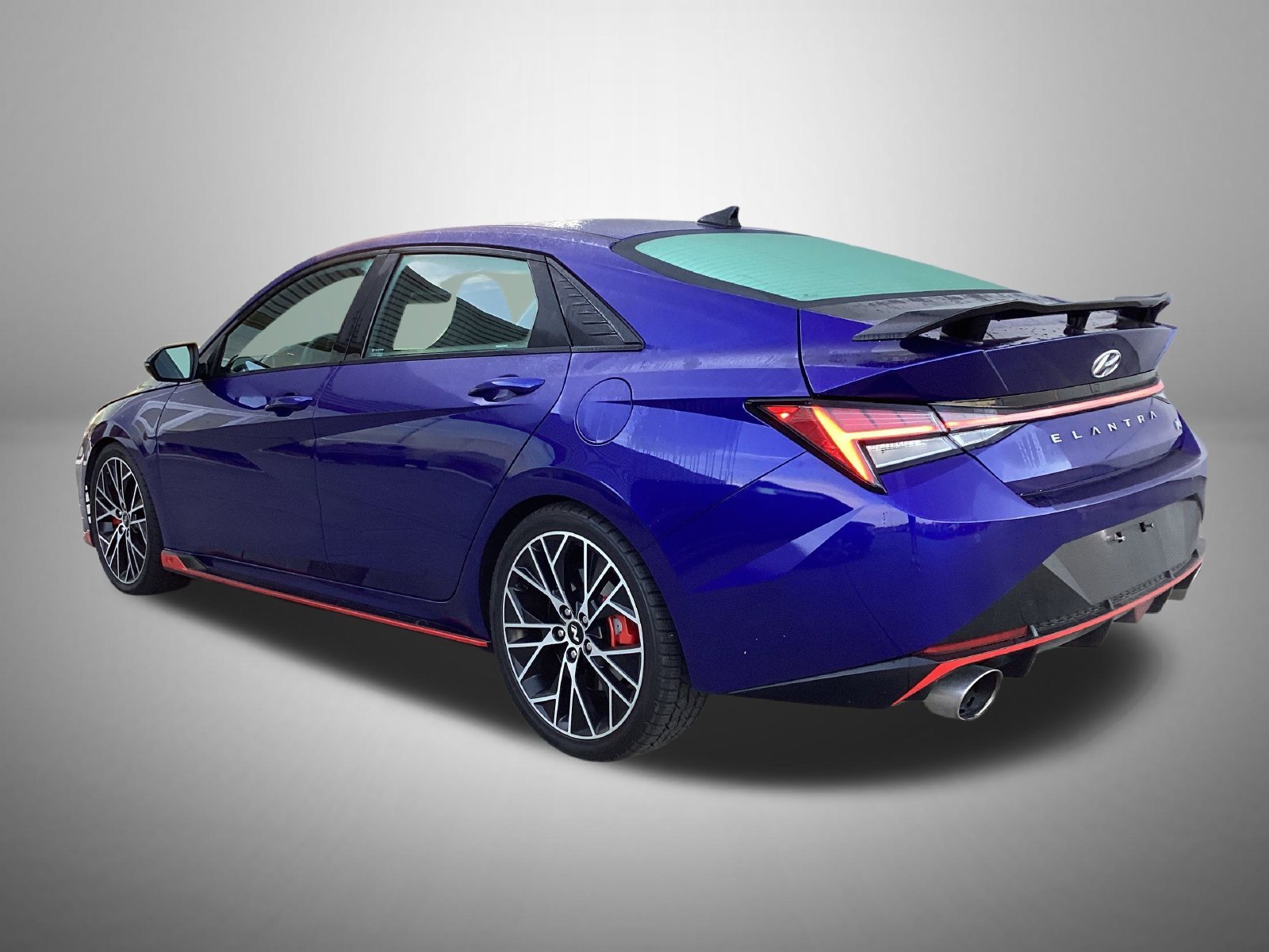 Used 2022 Blue Hyundai Base image 3
