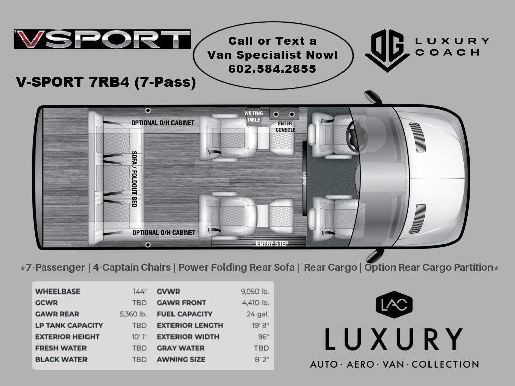 New 2027 Arctic White OGV LUXURY COACH 7-Passenger AWD ADV PKG 1.1 image 2