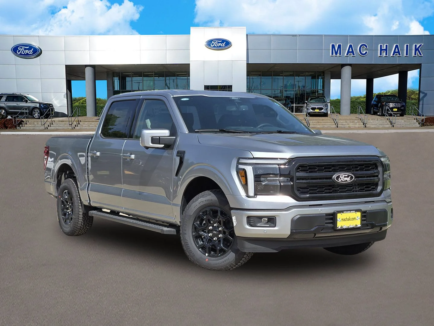 New 2026 Iconic Silver Metallic Ford Lariat® image 1