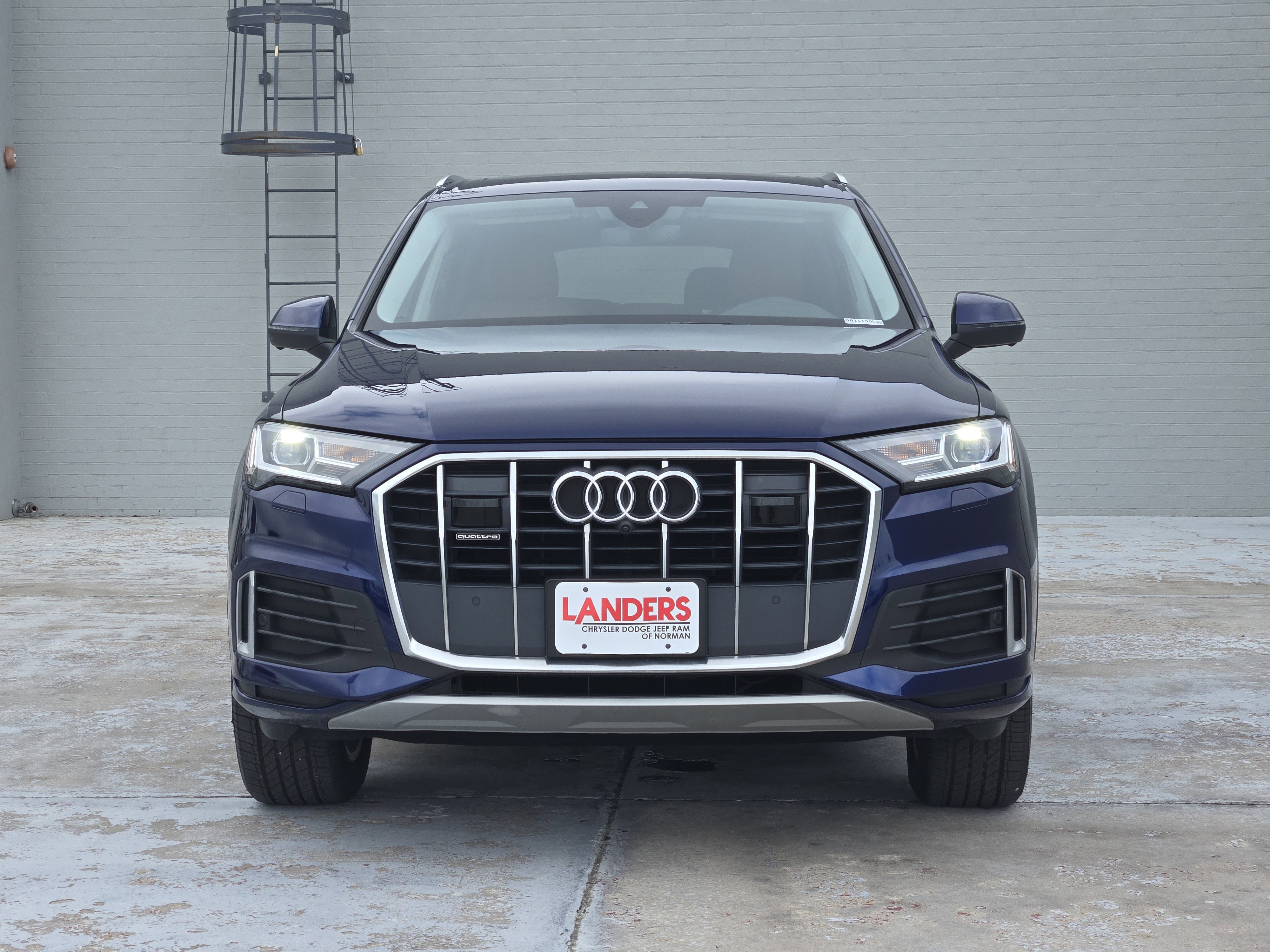 Used 2022 Blue Audi Premium Plus image 3