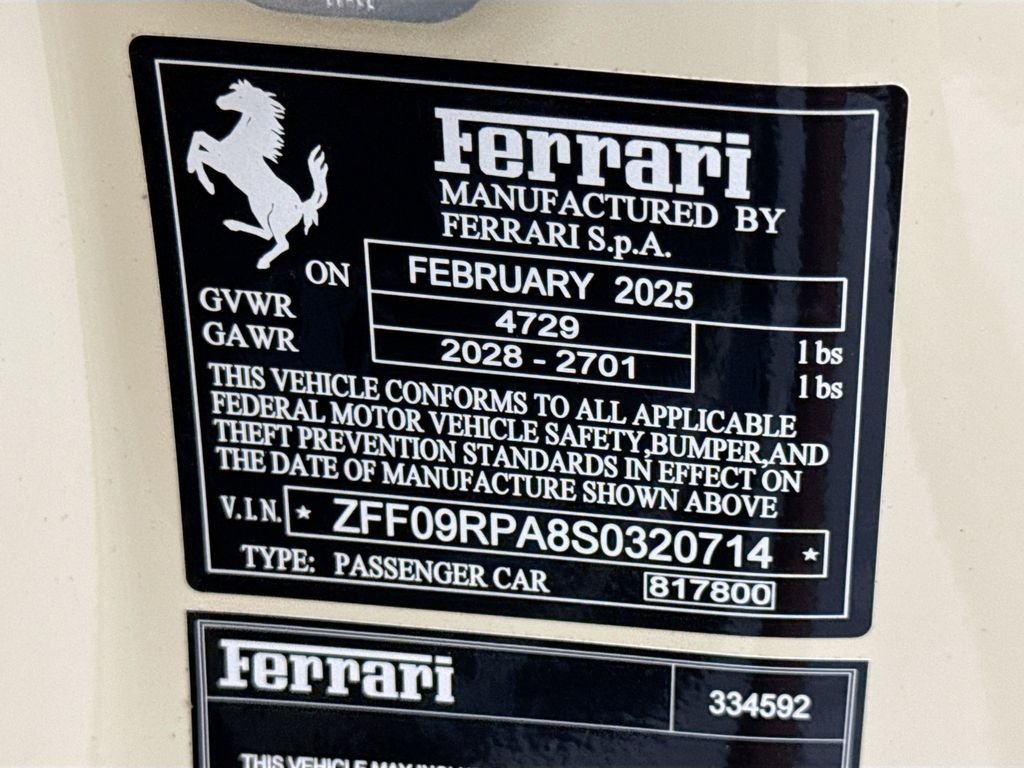 Used 2025  Ferrari Base image 40