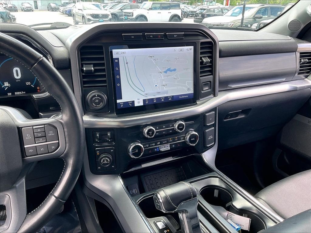Used 2023 Carbonized Gray Metallic Ford Lariat image 17