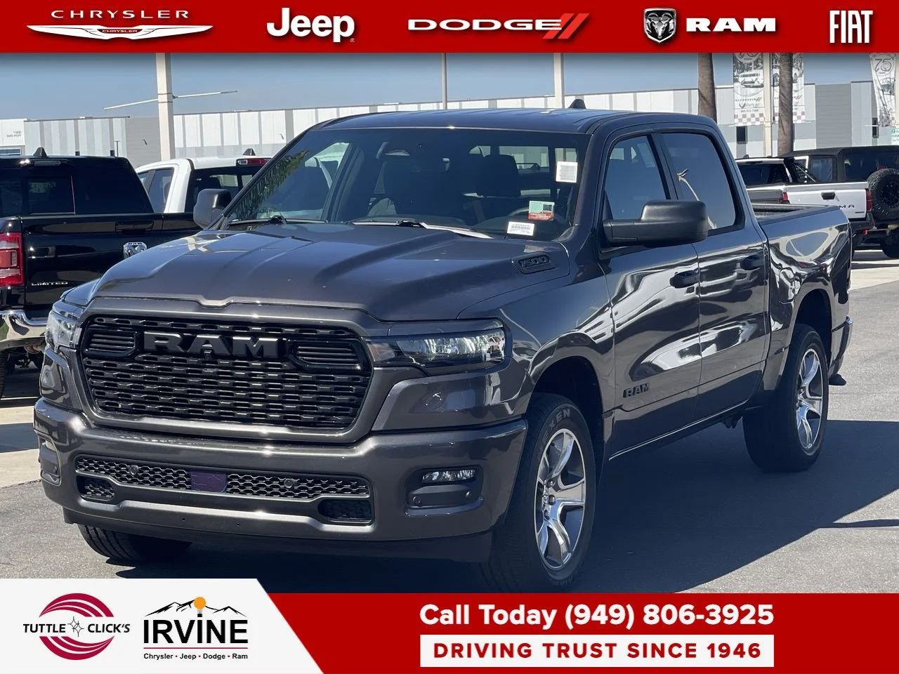 New 2027 Granite Crystal Metallic Clear-Coat Exterior Paint RAM Express image 9