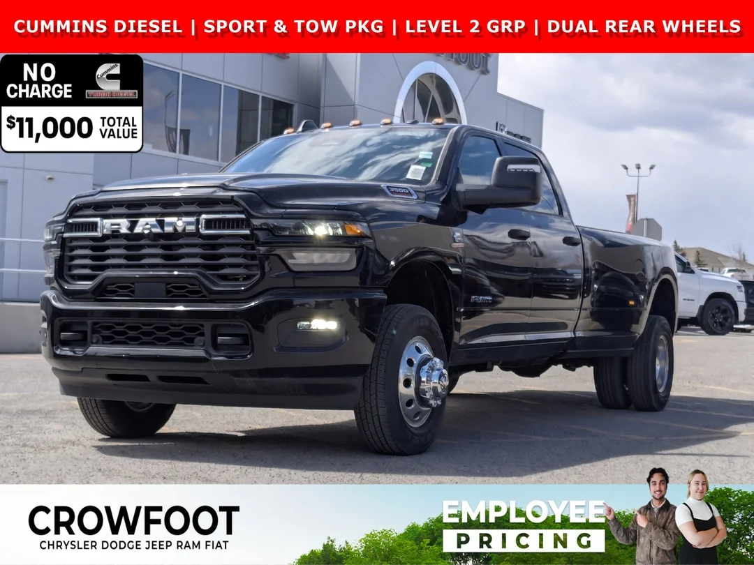 New 2026 Black RAM Big Horn - - 6.7L Cummins HO  - Lvl 2 Plus Grp  - Max Tow Pkg  - DRW & More! image 1
