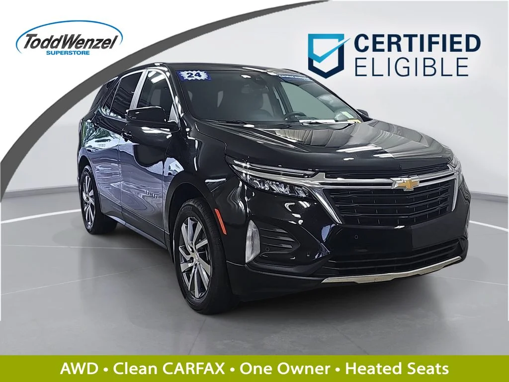 Certified Used 2024 Black Chevrolet LT image 1