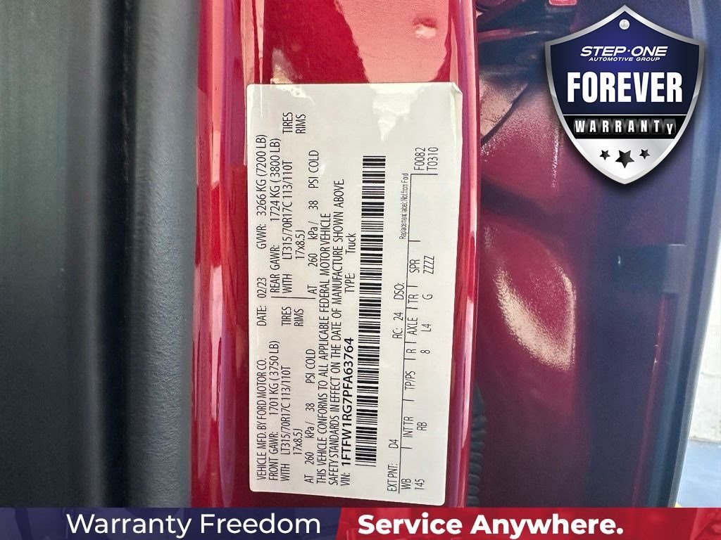 Used 2023 Red Ford Raptor image 43
