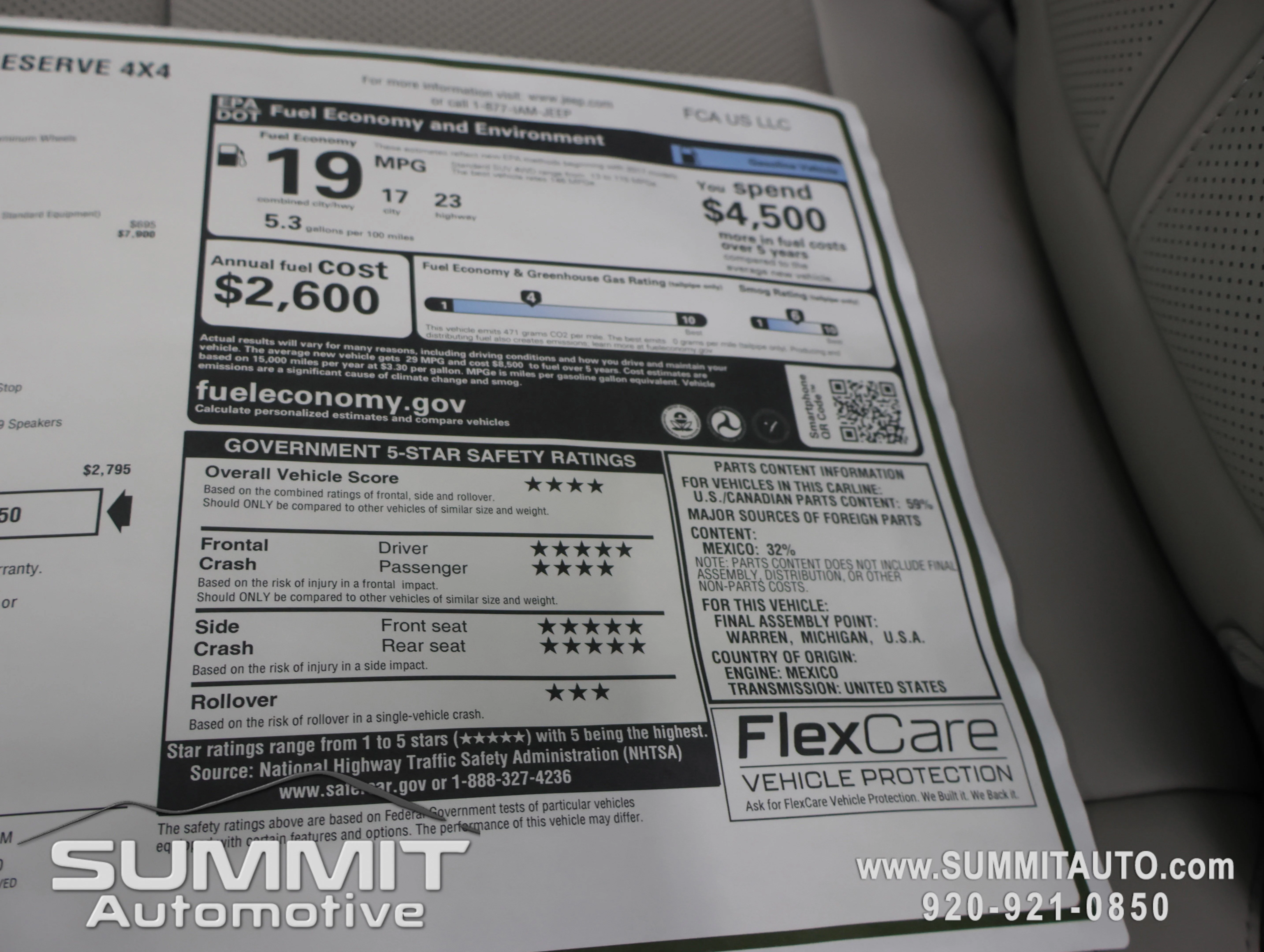 New 2026 Fathom Blue Pearl-Coat Exterior Paint (Late Availability) Jeep Limited Reserve image 45