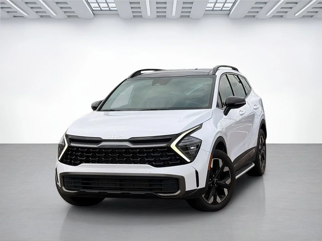 Used 2024 Glacial White Pearl Kia X-Line image 3