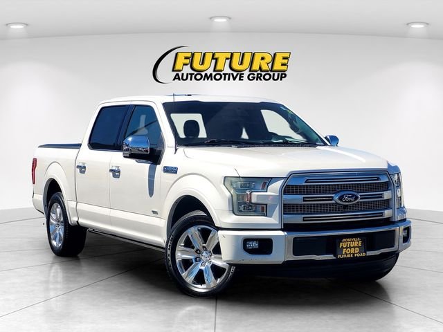 Used 2015 White Ford Platinum image 1