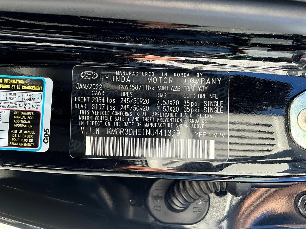 Used 2022 Black Hyundai SEL image 23