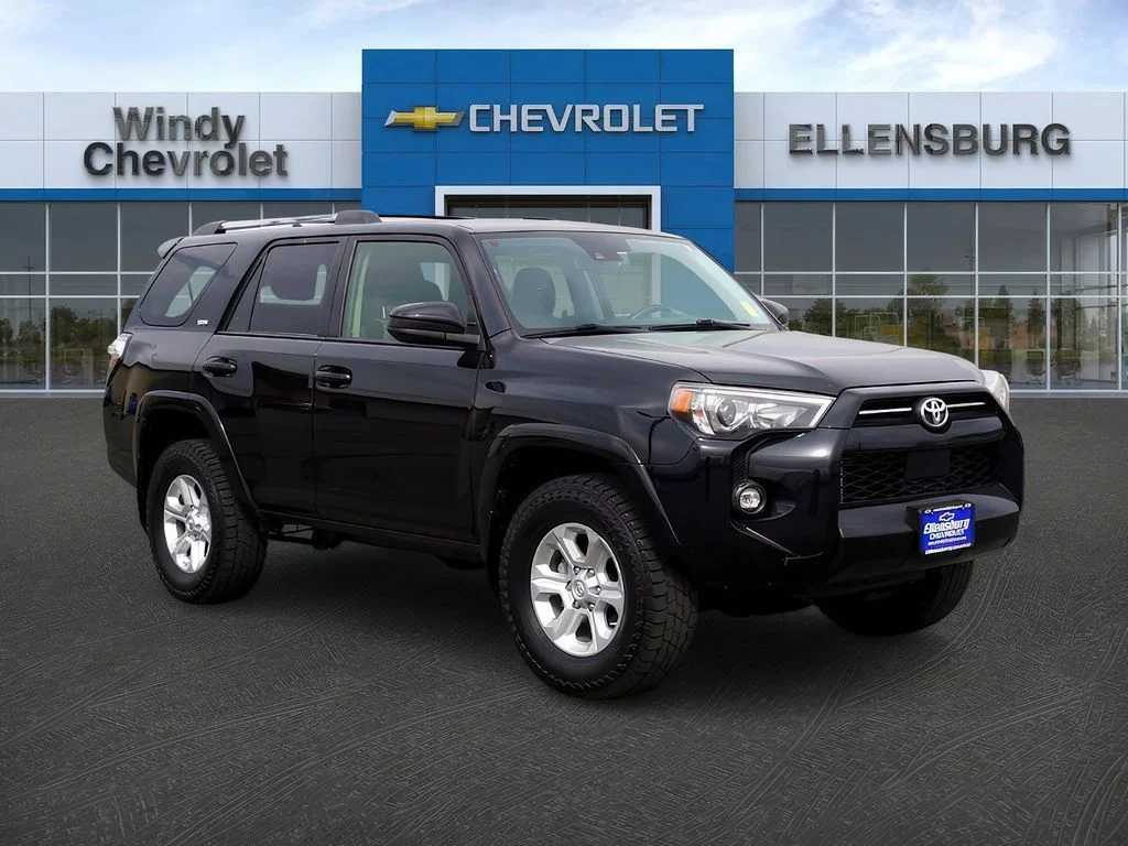 Used 2021 Midnight Black Metallic Toyota SR5 image 1