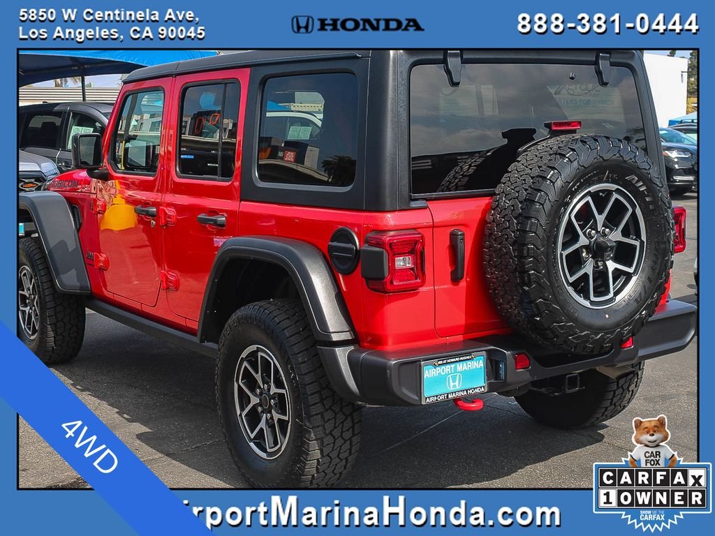 Used 2025 Red Clearcoat Jeep Rubicon image 9