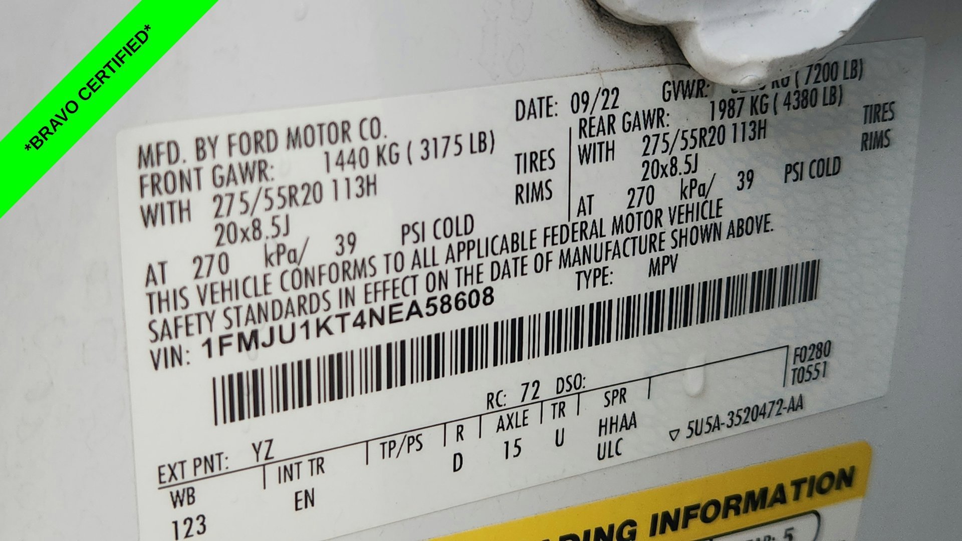 Used 2022  Ford Limited image 34