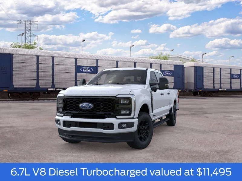 New 2026 Oxford White Ford F-350® XL image 3