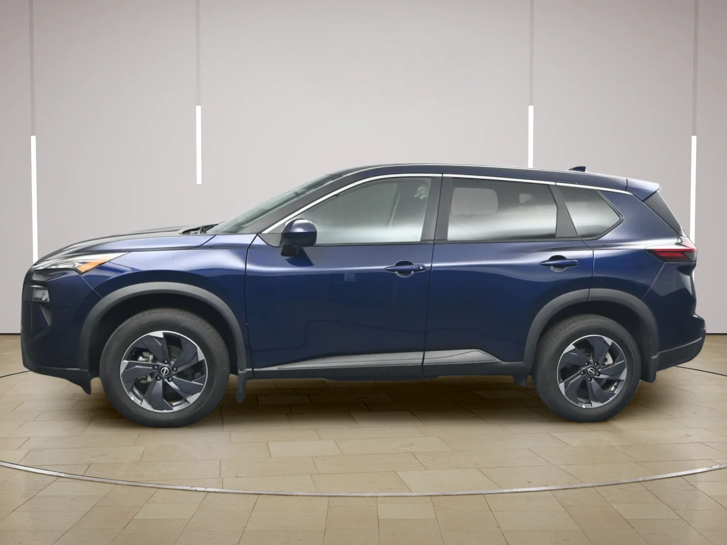 Certified Used 2025 Deep Ocean Blue Pearl Nissan SV image 4