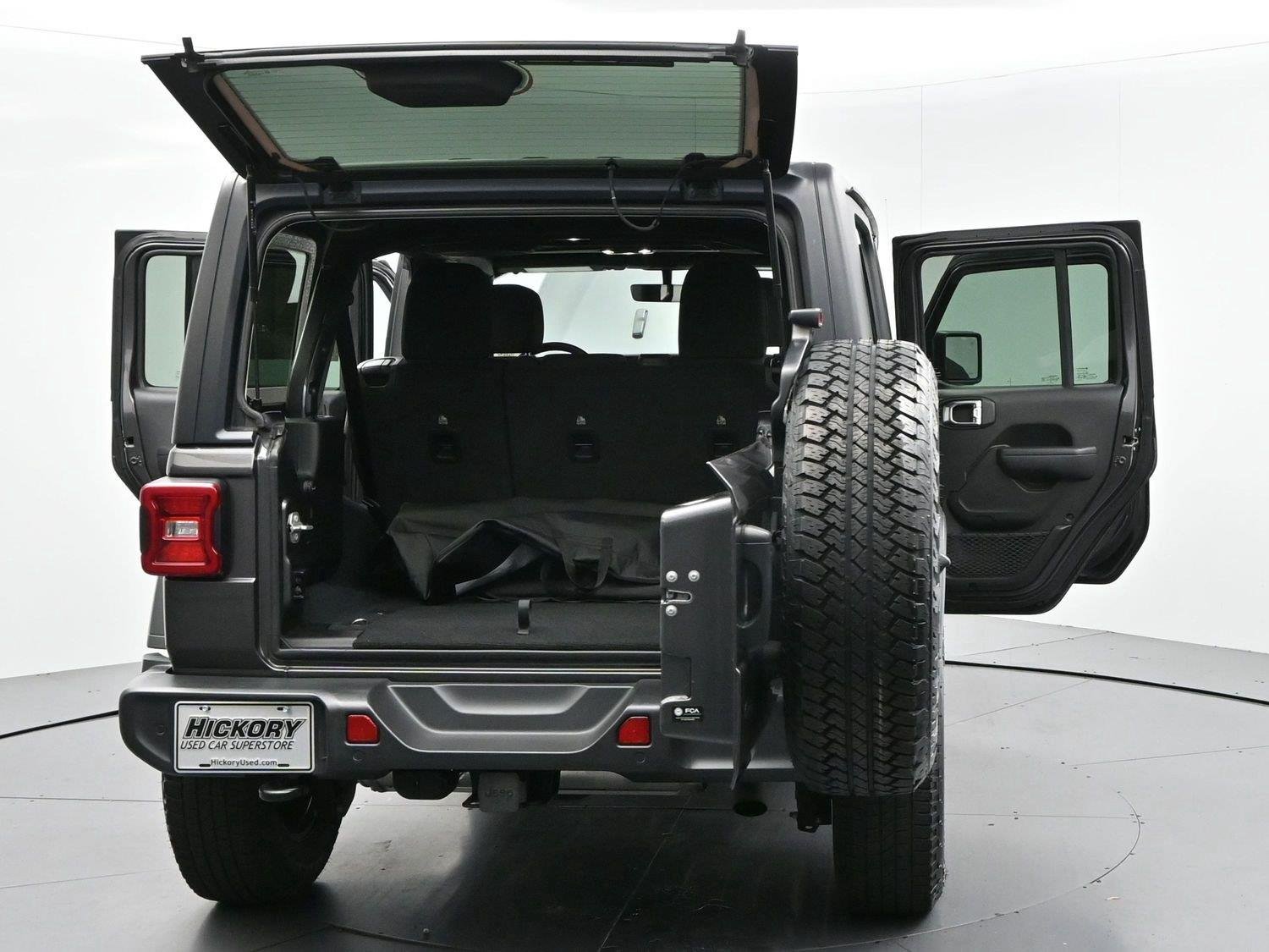 Used 2022 Granite Crystal Metallic Clearcoat Jeep Unlimited Sport Altitude image 42